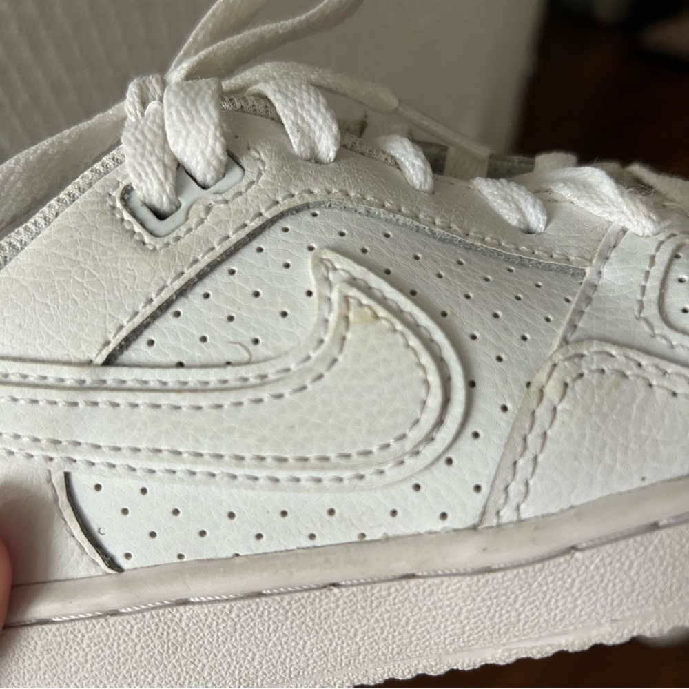 Nike boys son of force white low shoes - Picture 6 of 9